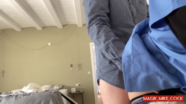 PART 2 MAID COCK FLASH -innocent Tinny Worker Gets Naughty after Dick Flashing from Perv Boss