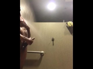 Public gym shower