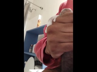 Cum dripping down my dick🥴