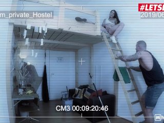 HornyHostel - Anastasia Brokelyn Spanish Girl Seduces And_Fucks Muscular_Guy - LETSDOEIT
