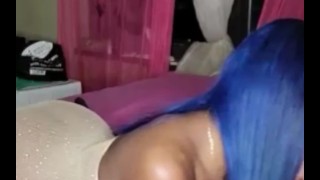 Keisha Minaj's Nasty Stepsister Sucks My Dick Once More