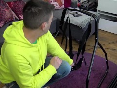 SLING & BALANCOIRE SEXUELLE pour la maison ! (Msieurjeremy - Liens bio)