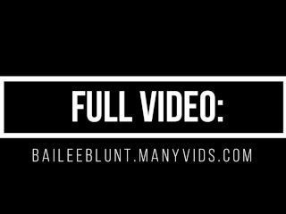 Bailee's Irish Cream / Njoy Cum (Preview: Full Video Link In Comments)