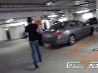 Julia Exclusiv Gives Andy Star a_German Blowjob in His Car! Wolf_Wagner Casting