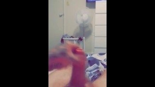 Snapchat Cumshot im Bett 