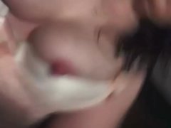 Playing with my tits