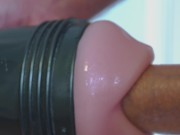 Preview 2 of Close up Big Cock Oral Fleshlight Sextoy - Sweetannabella