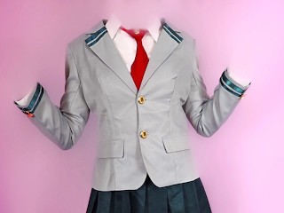 Toru Hagakure Strips & Masturbates