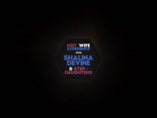 Foursome fuck fest with Shalina and sexy stepdaughters Lana and Stefany screenshot number 0