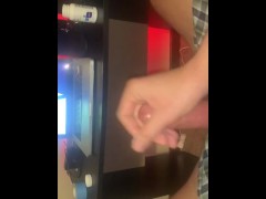 Fuck buddy watching tv