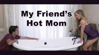 Busty BANGBROS MILF Entices Her Son's Friend