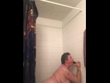 Lathering up with soap then Fucking myself in the Shower, solo masturbation Teaser 