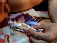 ジブリール美少女フィギュアにぶっかけ顔射【キモオタクの全裸オナニー】 - Screenshot 13 of 16 - Djibril