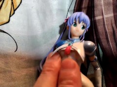 ジブリール美少女フィギュアにぶっかけ顔射【キモオタクの全裸オナニー】 - Screenshot 2 of 16 - Hentai