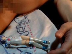 ジブリール美少女フィギュアにぶっかけ顔射【キモオタクの全裸オナニー】 - Screenshot 5 of 16 - Anime