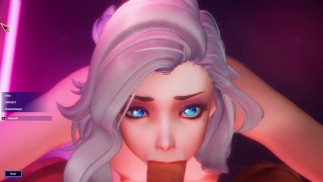 Лити Дикий бешеный минет и обильный кремпай в узкую писю [Gameplay]