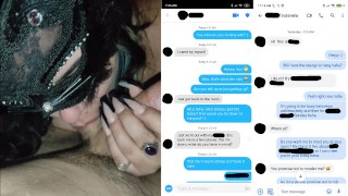 Latina spessa di Tinder succhia il ragazzo bianco a secco