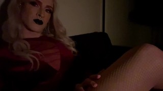 Vampy Annika Seductive Fireside Chat