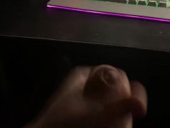 JERKING OFF WHILE MY CHICK IS ASLEEP