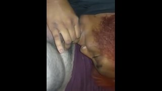 *BWC* Giving Blowjob and deep throating