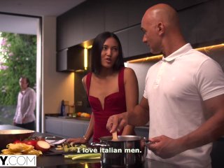 TUSHY Petite hottie May gets her anal cravings satisfied