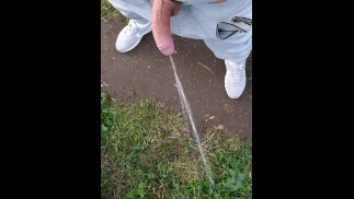 pissing outside piss outdors 