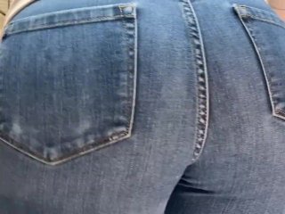 pawg milf, brunette, tight jeans, pawg