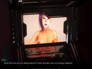 City of Broken Dreamers PC GAME- Part 15 (READ ALOUD) Sexy Venus ad at dive bar