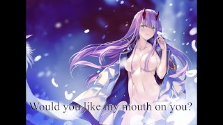 Let's Fuck And Lick Darling With Zero Two Joi