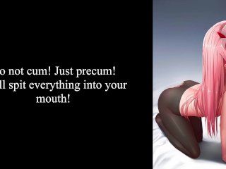 Zero Two Precum Cei - Let's eat together!