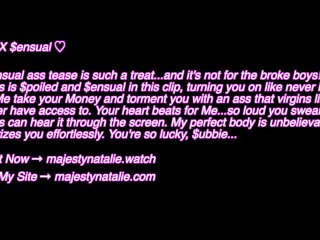 $poiled X $ensual ♡ Findom Princess ♡ Promo ♡ Majesty Natalie