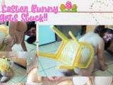 The Easter Bunny Gets Stuck!!