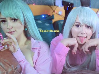 cosplay, seven deadly sins, solo female, small tits