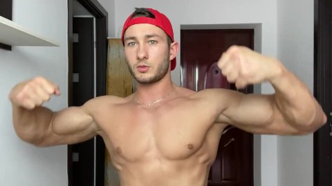 BIG PUMP FLEX después del gimnasio, onlyfans-davidben99