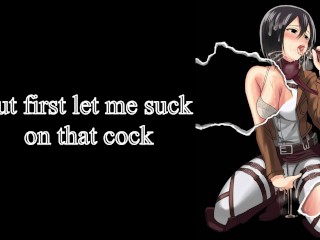 Mikasa Ackerman Hentai JOI