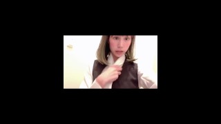 [Amateur] Peeing a lot while wearing a naughty school swimsuit [Japanese] Big breasts squirting