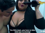 Preview 2 of TuVenganza - Xiomara Soto Chubby Latina Colombiana Bathroom Fuck With Lucky Guy