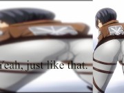 Preview 1 of Mikasa Ackerman CEI - Be Her Little Cumslut (Femdom)