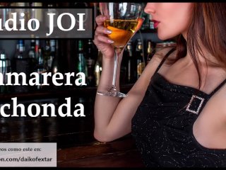 Audio JOI Con Camarera Española MuyCachonda