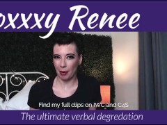 The ultimate verbal degradation!