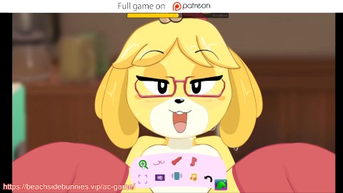 Jugabilidad de la secretaria de la isla - Animal Crossing Hentai