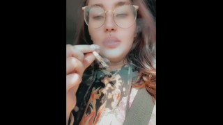 Smoking with my gf 