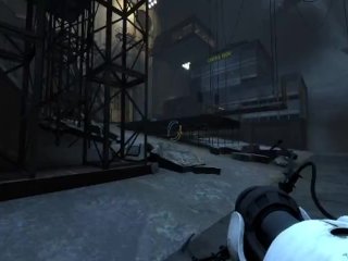 solo male, 60fps, playing video games, portal 2