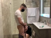 Preview 6 of Fucked a friend's fiancee in the bathroom and she was late for the ceremony - Anny Walker