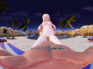 Honkai Impact - Durandal Beach Riding [4k VR Uncensored Hentai]
