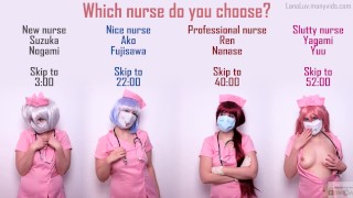 Nachtdienst verpleegsters cosplay gratis trailer door Lana Luv