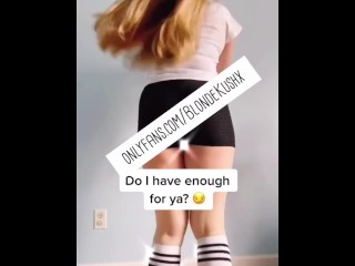 Tiktok Teasers Blonde MILF