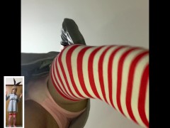 うさ耳付けたふたなり金髪をiPadの上を跨がせて逆さ撮りパンチラ！ - Screenshot 4 of 16 - Blonde