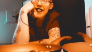 FTM Pre Op Topless Cuisine Solo POV