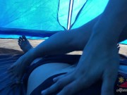 Preview 6 of Pinay Beach Camping Tent Sex Video - Mapapa Sana All Sa Sarap